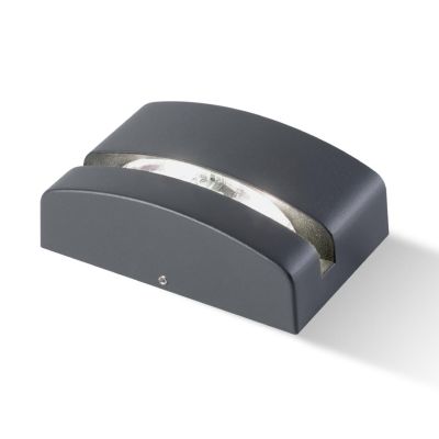VENTANA APPLIQUE DECORATIVA PER FACCIATE E FINESTRE IP65 ALLUMINIO ANTRACITE LED 6W LUCE 3000K-4000K Sovil - Cristalensi Shop On