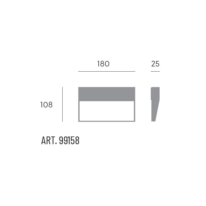 GEO SEGNAPASSO SENZA SCASSO LED 6W LUCE 3000K-4000K IP65 IN 3 COLORI DI SOVIL Sovil - Cristalensi Shop Online