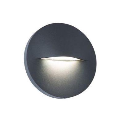 OPEN SEGNAPASSO ROTONDO SENZA SCASSO LED 3W LUCE 3000K-4000K IP65 IN 2 COLORI DI SOVIL Sovil - Cristalensi Shop Online