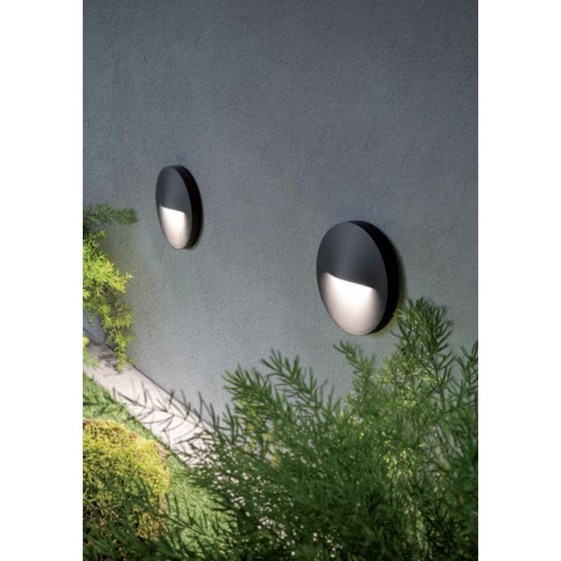 OPEN SEGNAPASSO ROTONDO SENZA SCASSO LED 3W LUCE 3000K-4000K IP65 IN 2 COLORI DI SOVIL Sovil - Cristalensi Shop Online