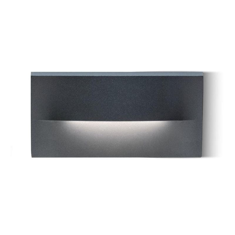 OPEN SEGNAPASSO RETTANGOLARE SENZA SCASSO LED 4W LUCE 3000K-4000K IP65 IN 2 COLORI DI SOVIL Sovil - Cristalensi Shop Online