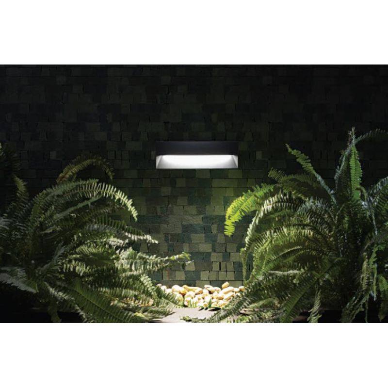 RAMBLA SEGNAPASSO RETTANGOLARE IP65 IN 2 MISURE LED INTEGRATO LUCE 3000k-4000K IN ALLUMINIO 2 COLORI Sovil - Cristalensi Shop On