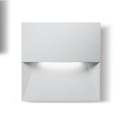 RAMBLA SEGNAPASSO QUADRATO IP65 LED 8W LUCE 3000k-4000K IN ALLUMINIO ANTRACITE O BIANCO Sovil - Cristalensi Shop Online