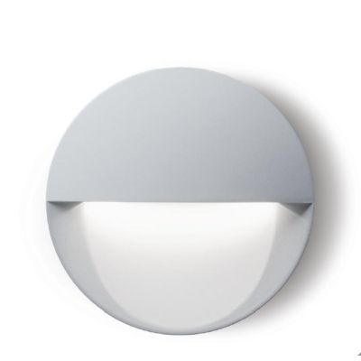 RAMBLA SEGNAPASSO ROTONDO IP65 LED 8W LUCE 3000k-4000K IN ALLUMINIO ANTRACITE O BIANCO Sovil - Cristalensi Shop Online