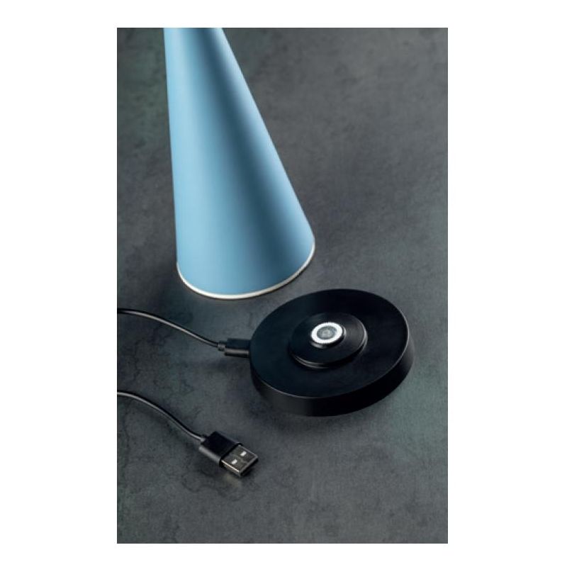 SYRIA LAMPADA DA TAVOLO 6 COLORI CON BATTERIA RICARICABILE IP54 LED 2,8W LUCE DIMMERABILE Sovil - Cristalensi Shop Online