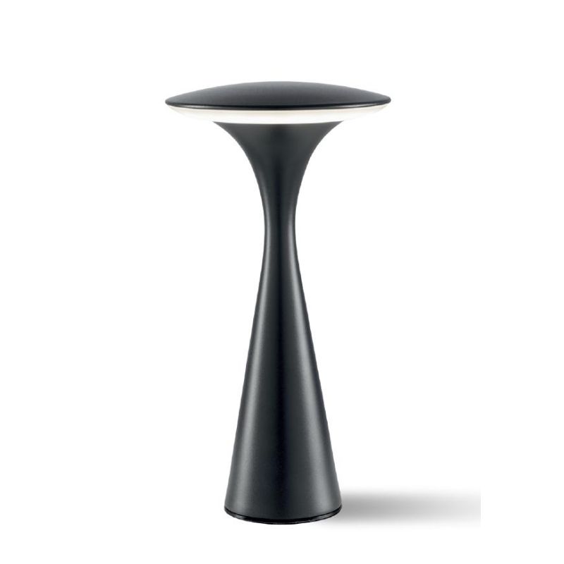 SYRIA LAMPADA DA TAVOLO 6 COLORI CON BATTERIA RICARICABILE IP54 LED 2,8W LUCE DIMMERABILE Sovil - Cristalensi Shop Online