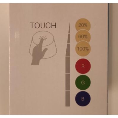 GRILLO LAMPADA DA TAVOLO 6 COLORI CON BATTERIA RICARICABILE IP44 LED 3W LUCE 3000K+ RGB Sovil - Cristalensi Shop Online