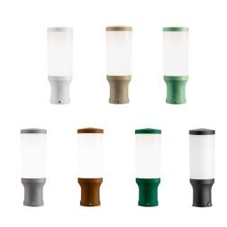 CACTUS TESTA PALO IN ALLUMINIO 7 COLORI IP65 MODERNO LAMPADINA ATTACCO E27 DI SOVIL Sovil - Cristalensi Shop Online