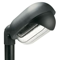 RESIDENCE OVALE TESTA PALO IP44 COLORE NERO CON LAMPADINA ATTACCO E27 DI SOVIL Sovil - Cristalensi Shop Online