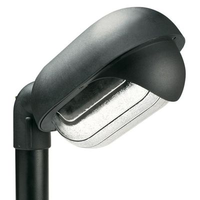 RESIDENCE OVALE TESTA PALO IP44 COLORE NERO CON LAMPADINA ATTACCO E27 DI SOVIL Sovil - Cristalensi Shop Online