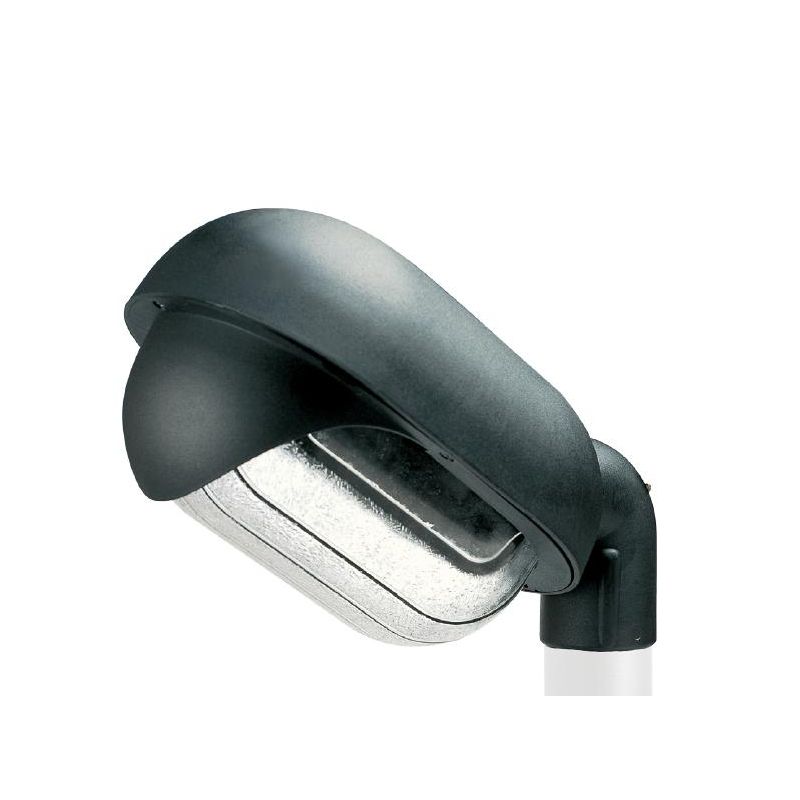 RESIDENCE OVALE TESTA PALO IP44 COLORE NERO CON LAMPADINA ATTACCO E27 DI SOVIL Sovil - Cristalensi Shop Online