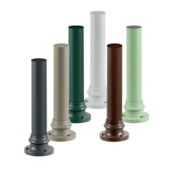 PRIMO PALO ACCESSORIO PER PALI DA ESTERNO CON DIAMETRO DI CM 6 ALLUMINIO 6 COLORI DI SOVIL Sovil - Cristalensi Shop Online