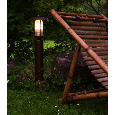 GRECALE LAMPIONE DA GIARDINO 3 MISURE IN OTTONE 3 FINITURE COLORE MADE IN ITALY LAMPADINA E27 CRISTALENSI TUSCANY - Cristalensi