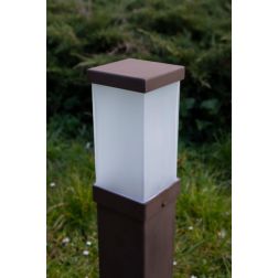 PELAGO LAMPIONE DA GIARDINO IP44 3 MISURE IN OTTONE 3 FINITURE COLORE MADE IN ITALY LAMPADINA E27 CRISTALENSI TUSCANY - Cristale 2