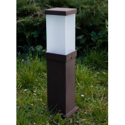 PELAGO LAMPIONE DA GIARDINO IP44 3 MISURE IN OTTONE 3 FINITURE COLORE MADE IN ITALY LAMPADINA E27 CRISTALENSI TUSCANY - Cristale