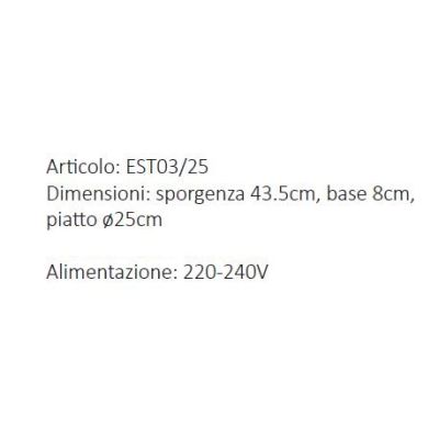 PALAGIO LAMPADA DA ESTERNO IP44 2 MISURE IN OTTONE 3 FINITURE COLORE MADE IN ITALY LAMPADINA E27 CRISTALENSI TUSCANY - Cristalen