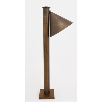 PUNTA ALA LAMPIONE DA GIARDINO 1 LUCE IP44 2 MISURE IN OTTONE 3 FINITURE COLORE MADE IN ITALY LAMPADINA E27 CRISTALENSI TUSCANY