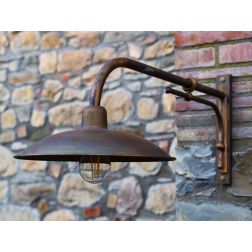 LEVANE APPLIQUE CON BRACCIO LUNGHEZZA CM 75 IN OTTONE 3 FINITURE COLORE IP44 MADE IN ITALY CRISTALENSI TUSCANY - Cristalensi Sho