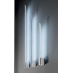 AGO APPLIQUE LINEARE MODERNA BIANCA 3 MISURE LED INTEGRATO LUCE INDIRETTA CCT 3000-4500-6500K PROMOINGROSS - Cristalensi Shop On 2