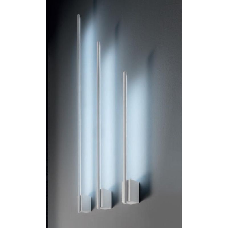 AGO APPLIQUE LINEARE MODERNA BIANCA 3 MISURE LED INTEGRATO LUCE INDIRETTA CCT 3000-4500-6500K PROMOINGROSS - Cristalensi Shop On