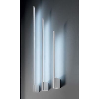 AGO APPLIQUE LINEARE MODERNA BIANCA 3 MISURE LED INTEGRATO LUCE INDIRETTA CCT 3000-4500-6500K PROMOINGROSS - Cristalensi Shop On