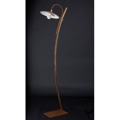 ANTICO TOSCANO PIANTANA IN OTTONE CON PIATTO IN TERRACOTTA INTERNO SMALTATO CRISTALENSI OTTONE - Cristalensi Shop Online