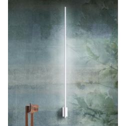 AGO APPLIQUE LINEARE MODERNA BIANCA 3 MISURE LED INTEGRATO LUCE INDIRETTA CCT 3000-4500-6500K PROMOINGROSS - Cristalensi Shop On 2