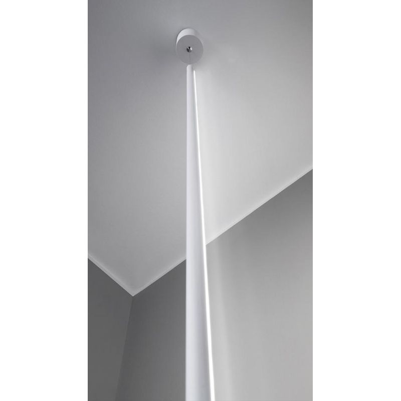NOOD PIANTANA LINEARE CON ATTACCO A SOFFITTO LED 30W LUCE 3000-4500-6500K DIMMERABILE MODERNA PROMOINGROSS - Cristalensi Shop On