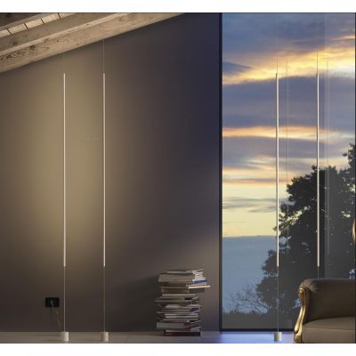 NOOD PIANTANA LINEARE CON ATTACCO A SOFFITTO LED 30W LUCE 3000-4500-6500K DIMMERABILE MODERNA PROMOINGROSS - Cristalensi Shop On