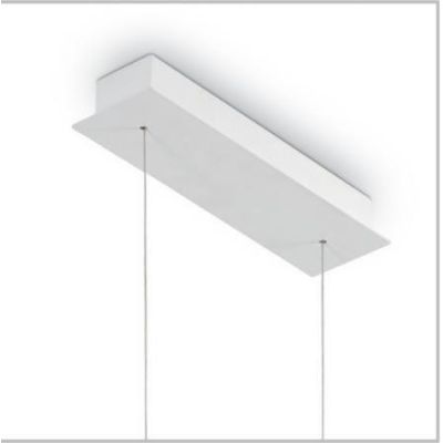 SOSPENSIONE ALLUMINIO BIANCO O NERO 23W 2100 LUMEN LUCE SOLO SOTTO CRISTALENSI - Cristalensi Shop Online