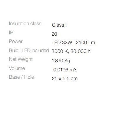 SOSPENSIONE ALLUMINIO BIANCO O NERO 23W 2100 LUMEN LUCE SOLO SOTTO CRISTALENSI - Cristalensi Shop Online