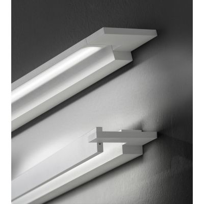 TOUR APPLIQUE ORIENTABILE BIANCA 3 MISURE LED INTEGRATO LUCE 3000K MODERNA RETTANGOLARE PROMOINGROSS - Cristalensi Shop Online