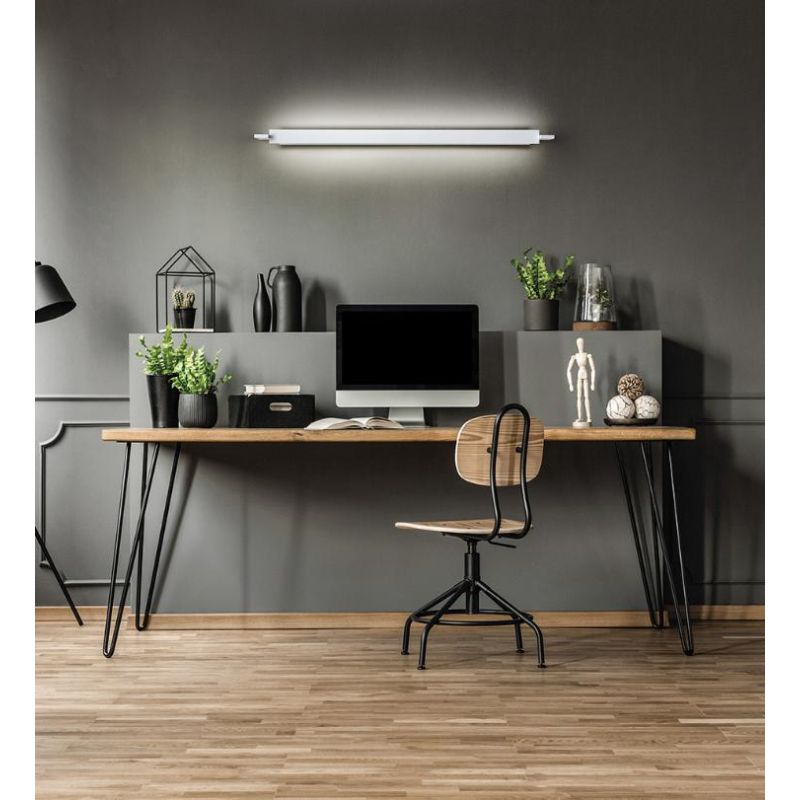 TOUR APPLIQUE ORIENTABILE BIANCA 3 MISURE LED INTEGRATO LUCE 3000K MODERNA RETTANGOLARE PROMOINGROSS - Cristalensi Shop Online
