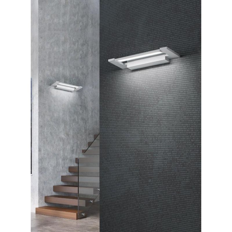 TOUR APPLIQUE ORIENTABILE BIANCA 3 MISURE LED INTEGRATO LUCE 3000K MODERNA RETTANGOLARE PROMOINGROSS - Cristalensi Shop Online