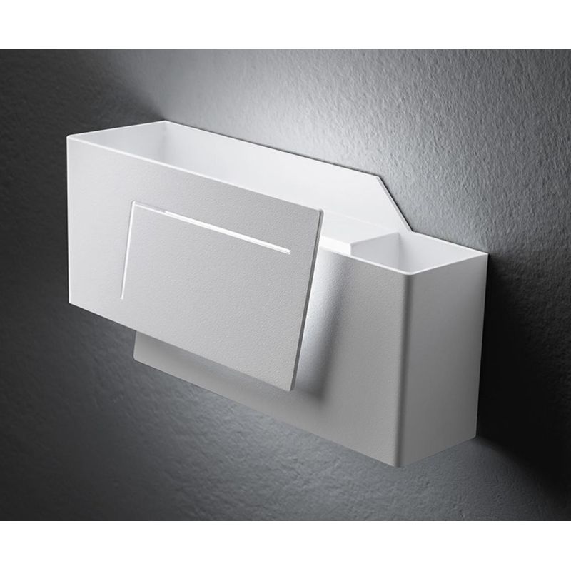 CLAP A20 LAMPADA DA PARETE LARGHEZZA CM 20 IN METALLO 14 COLORI LED 12W LUCE 3000K-4000K PROMOINGROSS - Cristalensi Shop Online