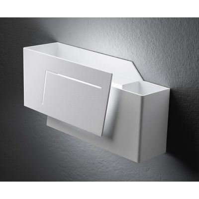 CLAP A20 LAMPADA DA PARETE LARGHEZZA CM 20 IN METALLO 14 COLORI LED 12W LUCE 3000K-4000K PROMOINGROSS - Cristalensi Shop Online