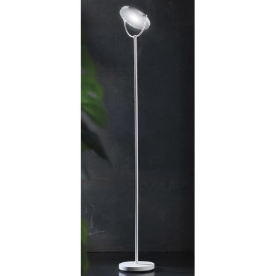 WAY LAMPADA DA TERRA ORIENTABILE IN METALLO BIANCO O NERO LED 30W LUCE 3000K ALTEZZA CM 180 MODERNA PROMOINGROSS - Cristalensi S