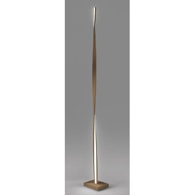 TWIST PIANTANA SINUOSA IN METALLO LED 26W LUCE 3000K DIMMERABILE ALTEZZA CM 180 4 COLORI MODERNA PROMOINGROSS - Cristalensi Shop