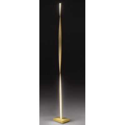 TWIST PIANTANA SINUOSA IN METALLO LED 26W LUCE 3000K DIMMERABILE ALTEZZA CM 180 4 COLORI MODERNA PROMOINGROSS - Cristalensi Shop