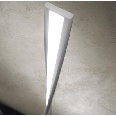TWIST PIANTANA SINUOSA IN METALLO LED 26W LUCE 3000K DIMMERABILE ALTEZZA CM 180 4 COLORI MODERNA PROMOINGROSS - Cristalensi Shop