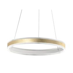 TWIN S60 SOSPENSIONE LED 72W METALLO 14 COLORI DIMMERABILE DINAMICO DA 3000K A 6000K CON TELECOMANDO PROMOINGROSS - Cristalensi 2