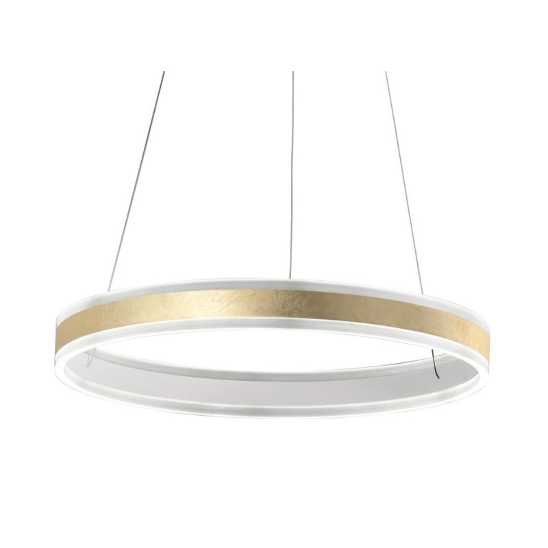 TWIN S60 SOSPENSIONE LED 72W METALLO 14 COLORI DIMMERABILE DINAMICO DA 3000K A 6000K CON TELECOMANDO PROMOINGROSS - Cristalensi