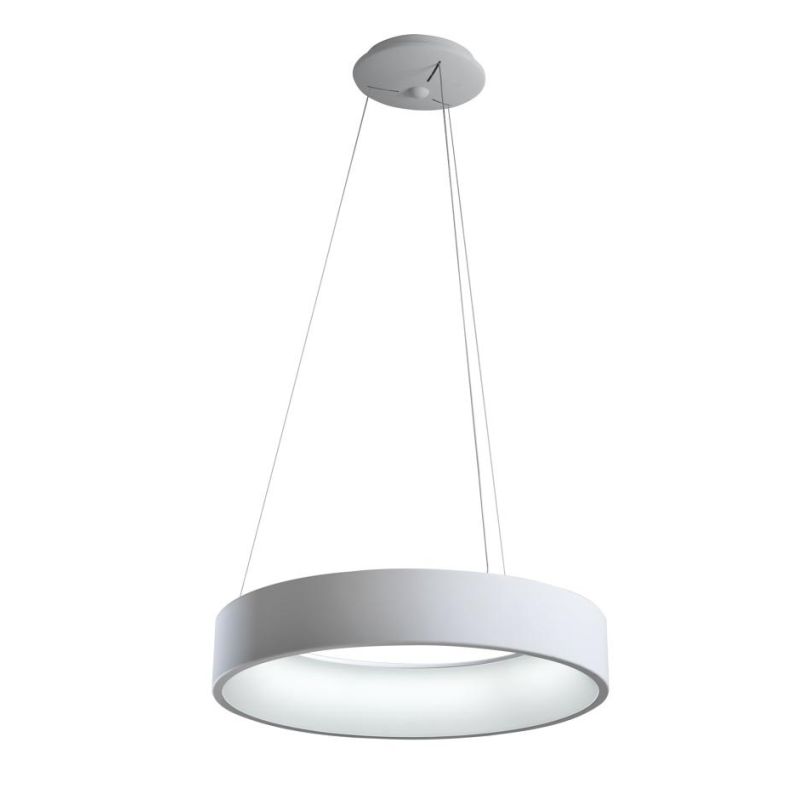 AURORA S60 SOSPENSIONE A LAMPADARIO 14 COLORI DIAMETRO 60 CM LED 36W MODERNO PROMOINGROSS - Cristalensi Shop Online