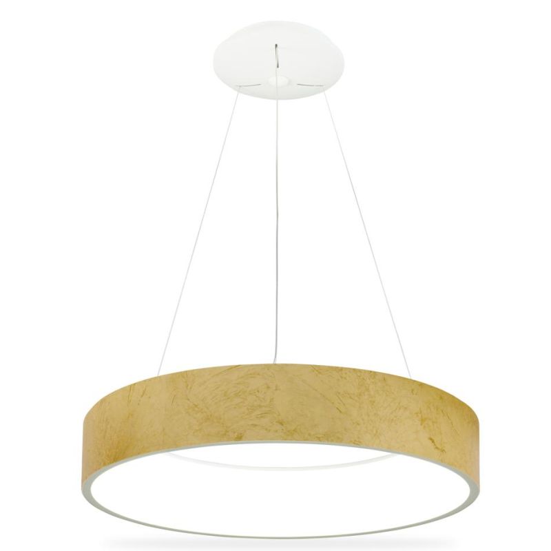 AURORA S80 SOSPENSIONE A LAMPADARIO 14 COLORI DIAMETRO 80 CM LED 96W MODERNA PROMOINGROSS - Cristalensi Shop Online