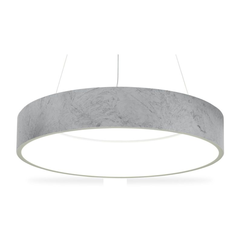 AURORA S80 SOSPENSIONE A LAMPADARIO 14 COLORI DIAMETRO 80 CM LED 96W MODERNA PROMOINGROSS - Cristalensi Shop Online