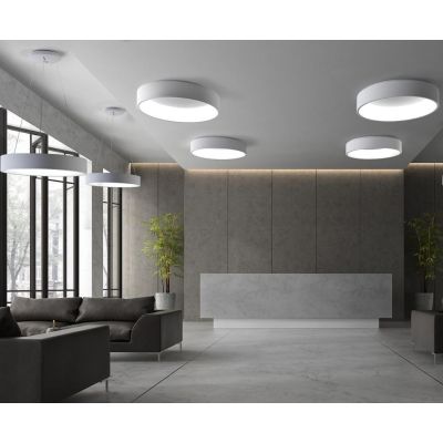 AURORA PL80 CM PLAFONIERA LED 96W 14 FINITURE DISPONIBILI MODERNA DI PROMOINGROSS PROMOINGROSS - Cristalensi Shop Online