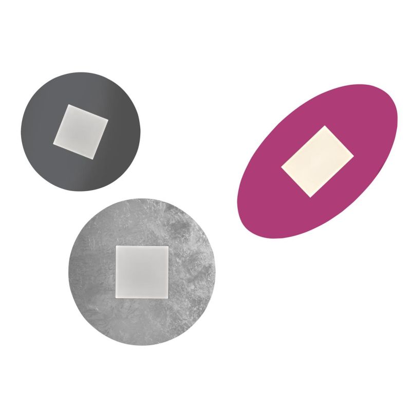 PIXART PICCOLA PLAFONIERA ROTONDA D28 LED 16W LUCE 3000K-4000K CON SWITCH 14 COLORI PROMOINGROSS - Cristalensi Shop Online