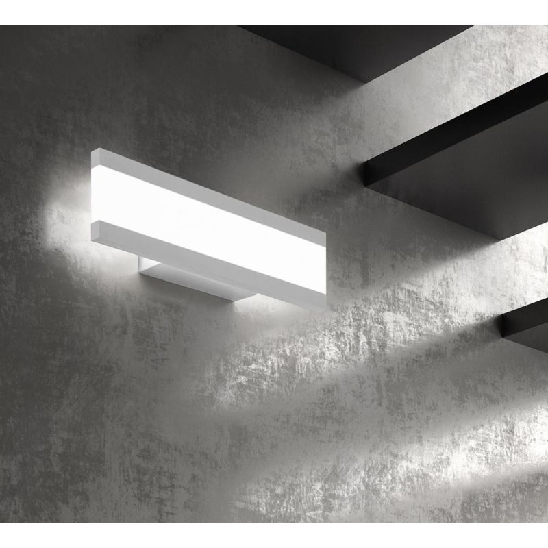 RAIL A28 APPLIQUE LED 14W LUCE DIFFUSA 14 COLORI MODERNO ECONOMICO PROMOINGROSS - Cristalensi Shop Online