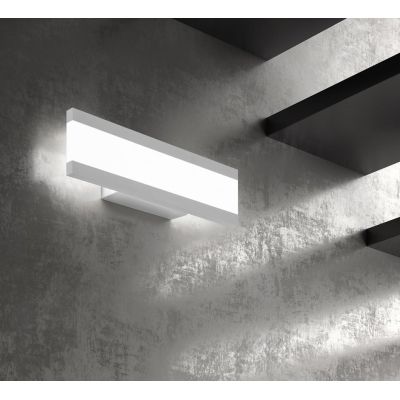RAIL A28 APPLIQUE LED 14W LUCE DIFFUSA 14 COLORI MODERNO ECONOMICO PROMOINGROSS - Cristalensi Shop Online