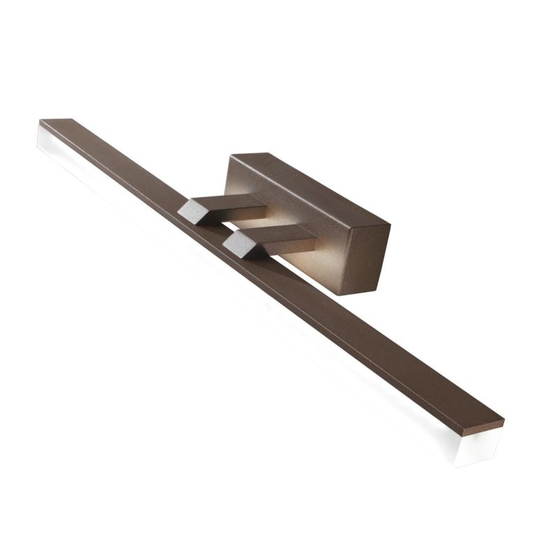 RULER A52 APPLIQUE PER SPECCHIO O QUADRO BIANCO O CROMO LED 18W MODERNO PROMOINGROSS - Cristalensi Shop Online